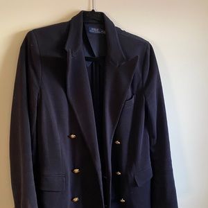 Sweater Blazer w/Gold Buttons